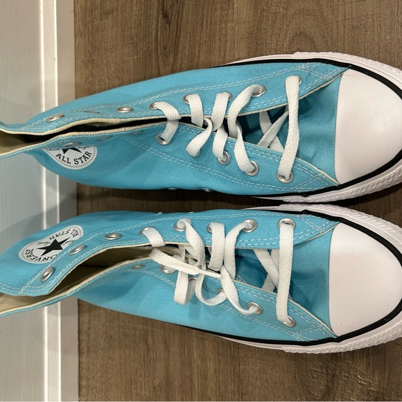 Converse Chuck Taylor All Star Hi sneakers in blue gaze - Picture 6 of 6